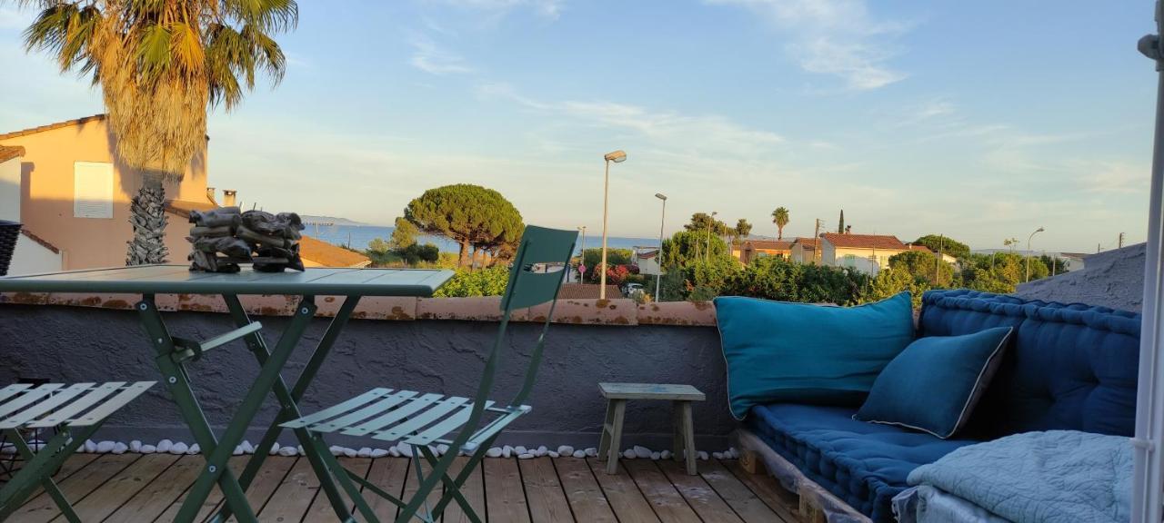Maison De Vacances A L'Ayguade Classee 3 Etoiles, Climatisee,3Mn A Pied Plage Et Restos ,5Mn Aeroport, 10Mn Gare イエール エクステリア 写真